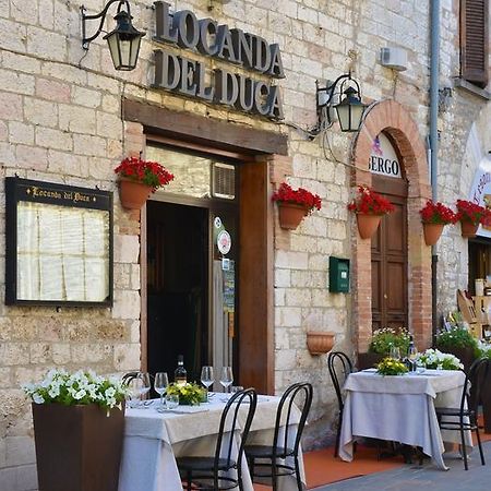 Locanda Del Duca Gubbio Eksteriør billede