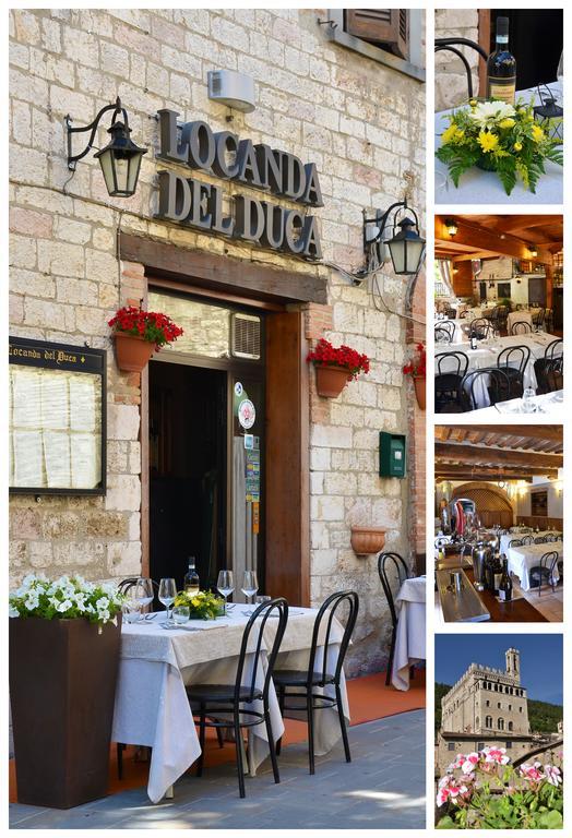 Locanda Del Duca Gubbio Eksteriør billede