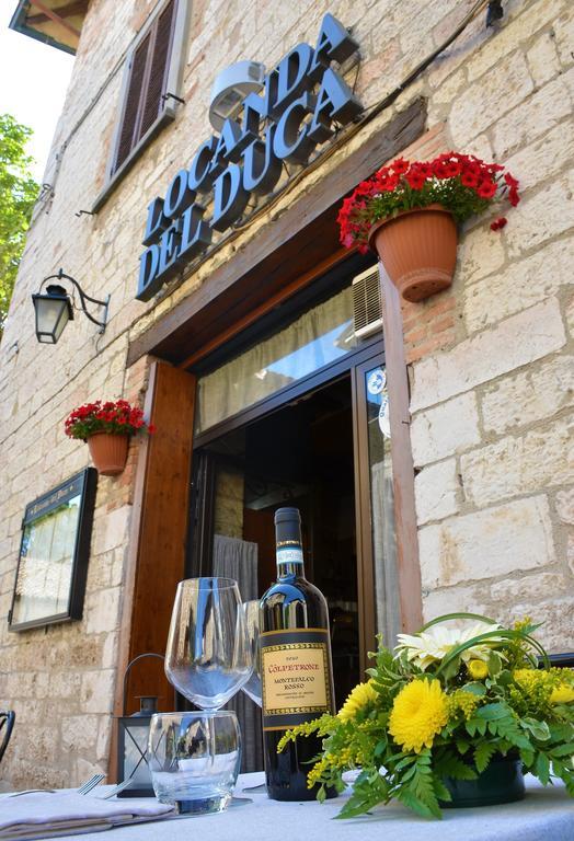 Locanda Del Duca Gubbio Eksteriør billede