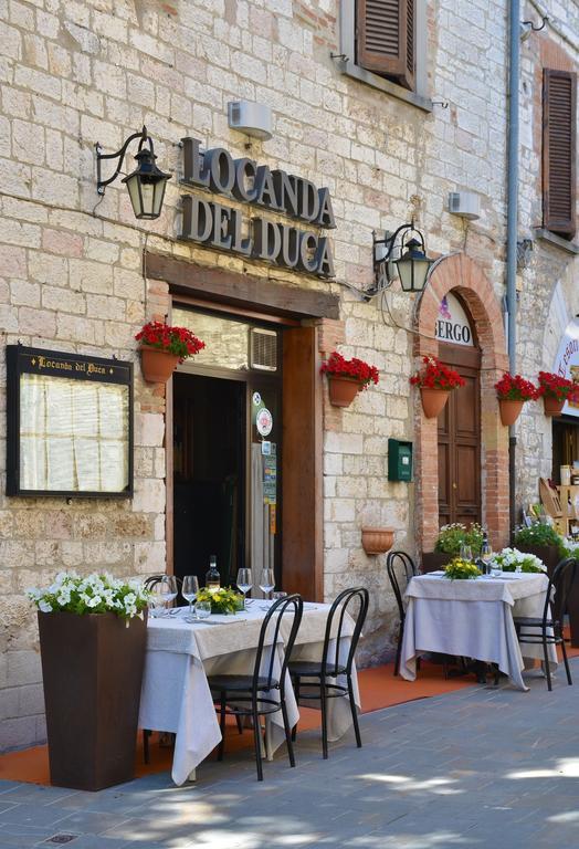 Locanda Del Duca Gubbio Eksteriør billede