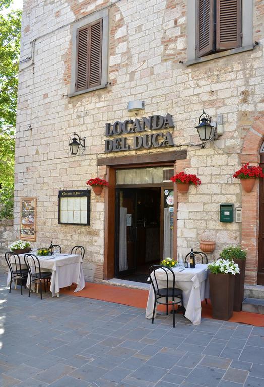 Locanda Del Duca Gubbio Eksteriør billede